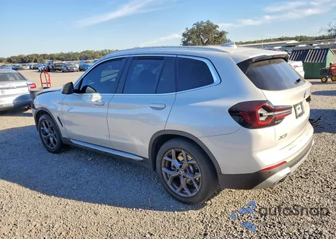 2024 BMW X3 xDrive30I z USA, uszkodzony, nr VIN 5UX53DP01R9U82804